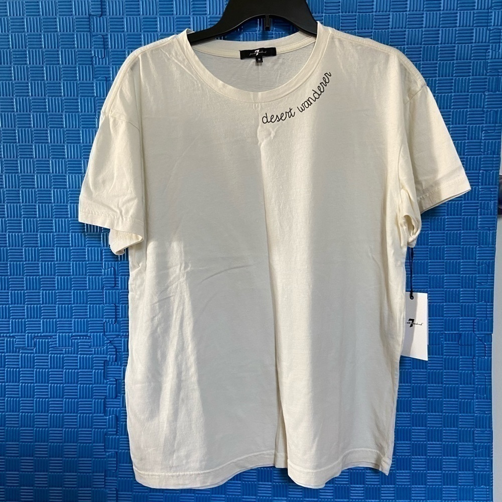 7 For All Mankind "Desert Wanderer" Casual Tshirt Size Medium